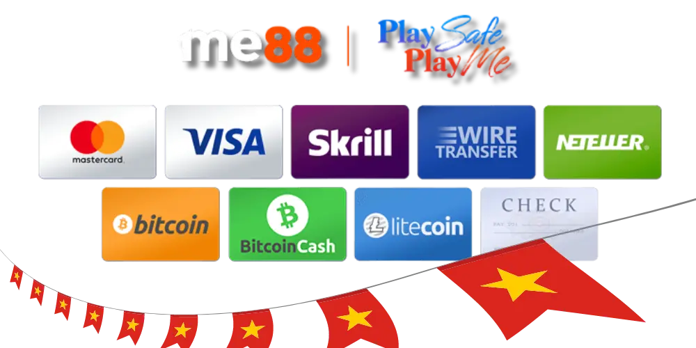 Phương thức thanh toán tại Me88 tại Việt Nam