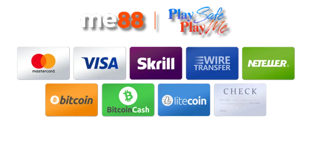 Payment Methods at Me88